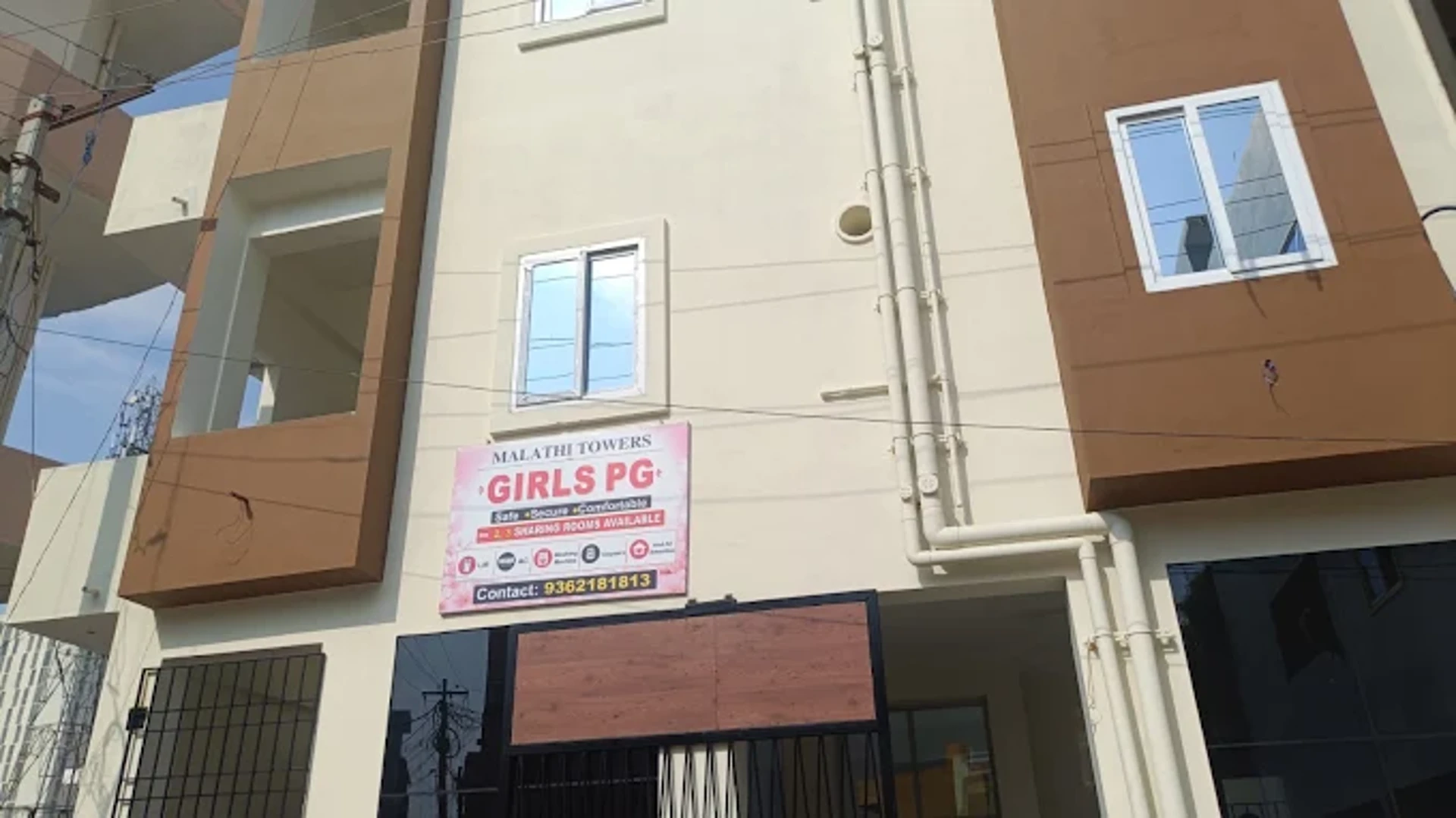 MALATHI TOWERS GIRLS PG — PG accommodation in Katpadi, Vellore