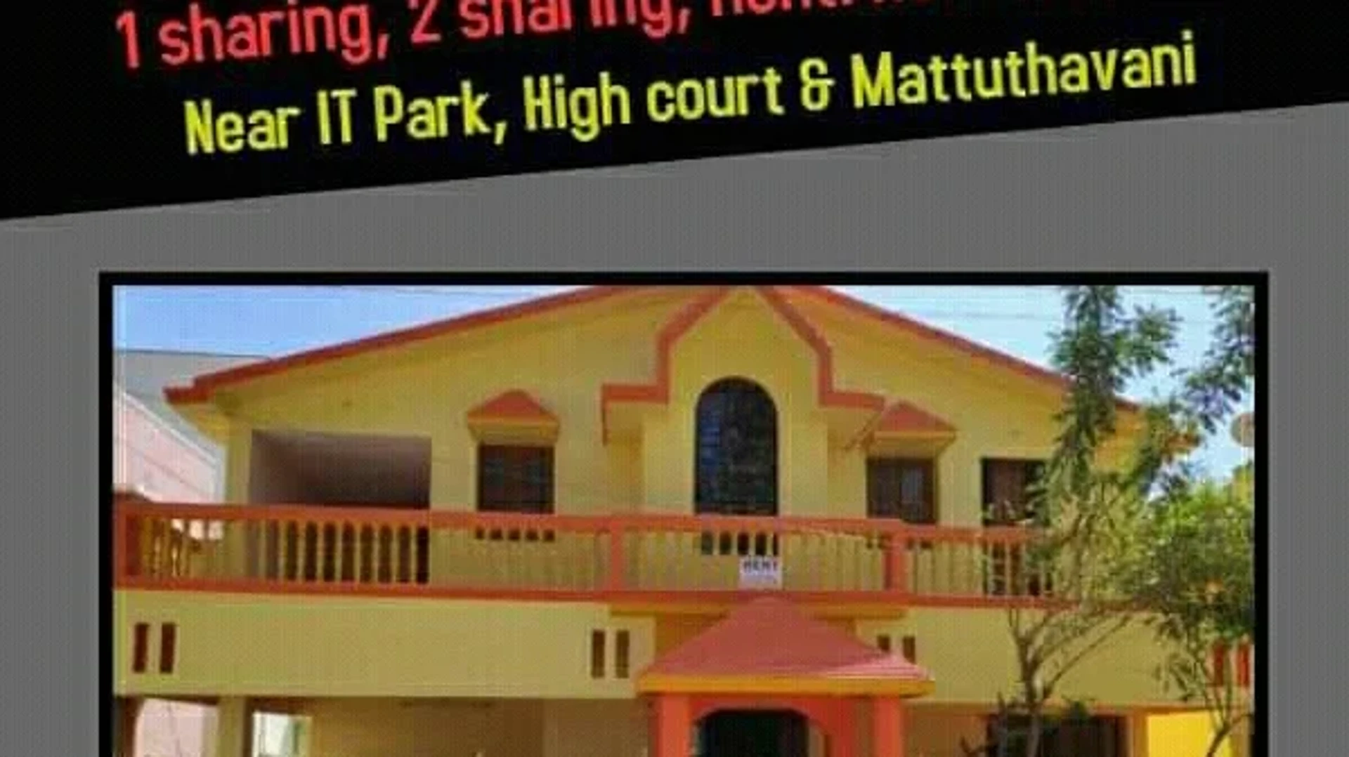 Mathi Men's Hostel - Madurai — PG accommodation in Mattuthavani bus stand, Madurai